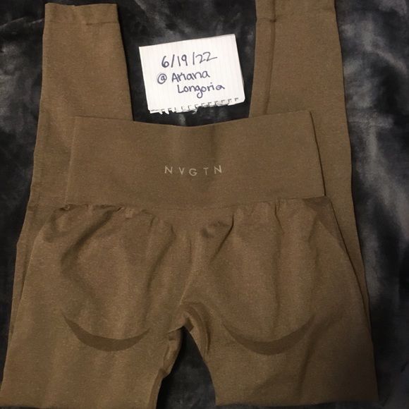 NVGTN Pants - nvgtn contour leggings mocha